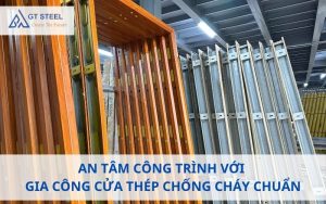 cửa thép vân gỗ