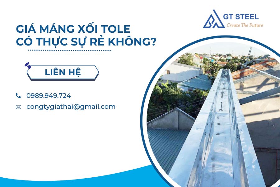 Giá Máng Xối Tole Có Thực Sự Rẻ Không?