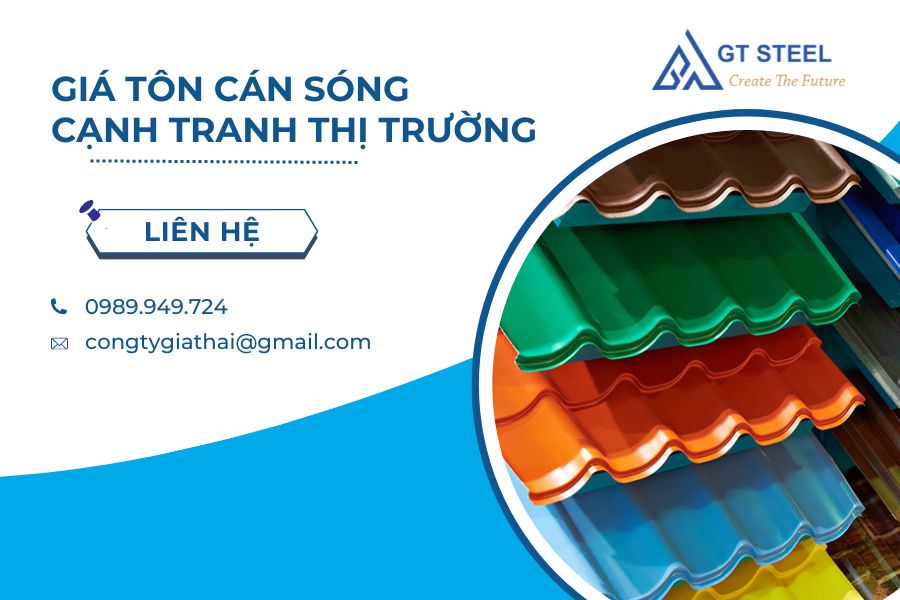 Giá Tôn Cán Sóng Cạnh Tranh Thị Trường