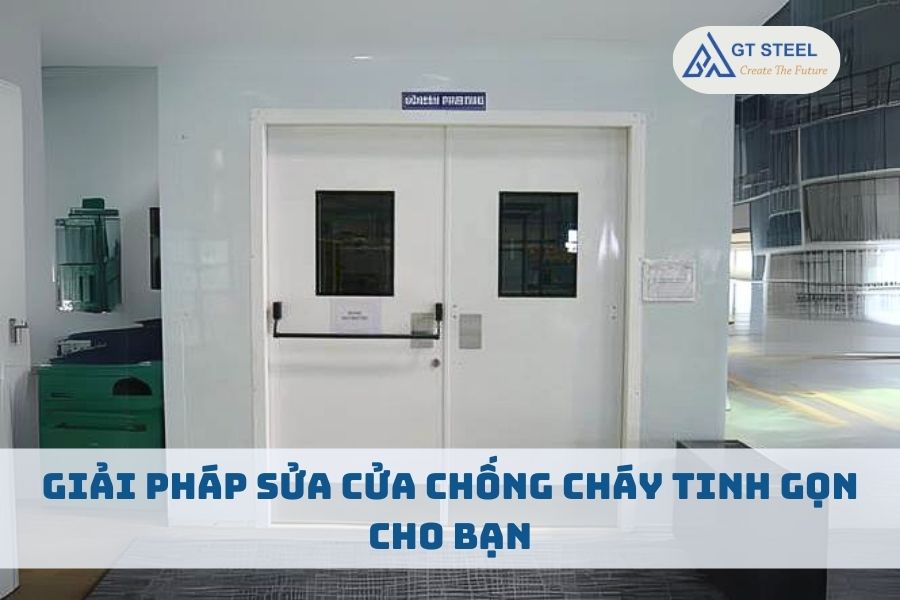 Giải Pháp Sửa Cửa Chống Cháy Tinh Gọn Cho Bạn