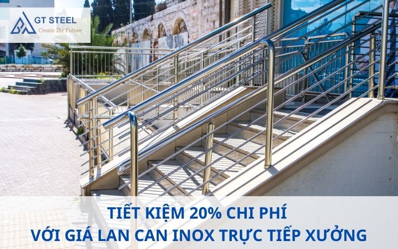 giá lan can inox