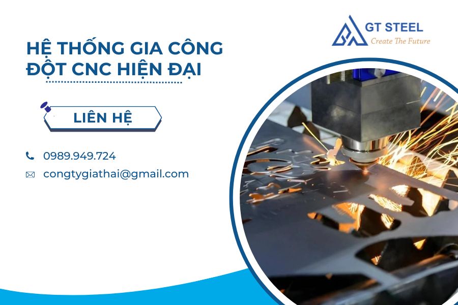 Gia công đột CNC là phương pháp được ưa chuộng để tạo hình các sản phẩm. Các sản phẩm của phương pháp này có hình dáng, mẫu mã và màu sắc bắt mắt.