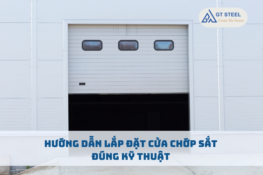 Hướng Dẫn Lắp Đặt Cửa Chớp Sắt Đúng Kỹ Thuật