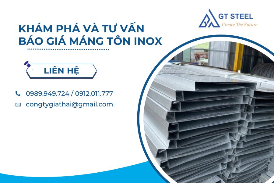 Khám Phá Và Tư Vấn Báo Giá Máng Tôn Inox