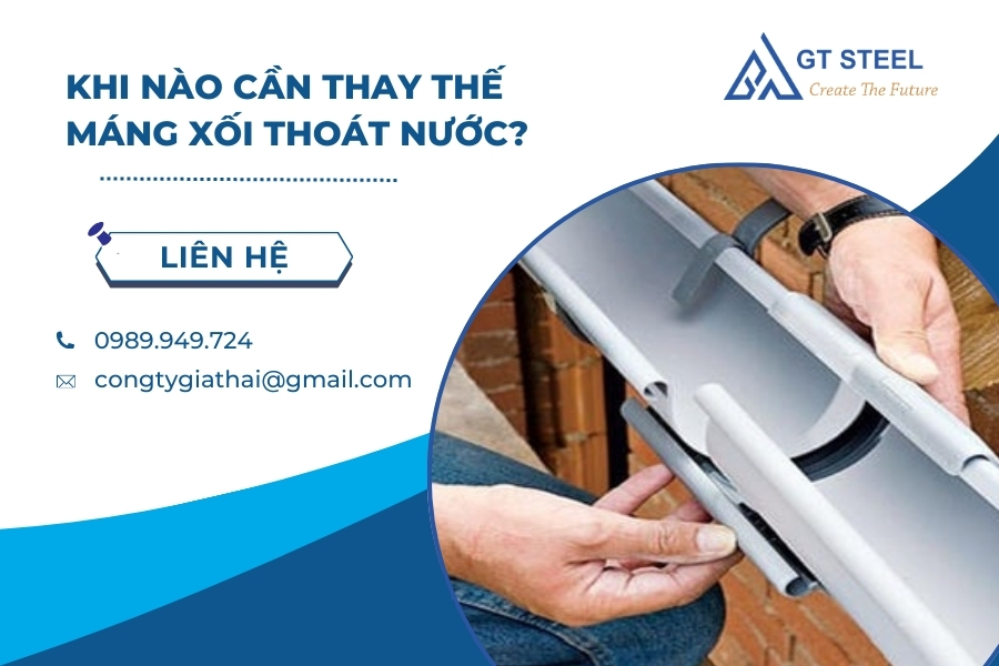 Khi Nào Cần Thay Thế Máng Xối Thoát Nước?