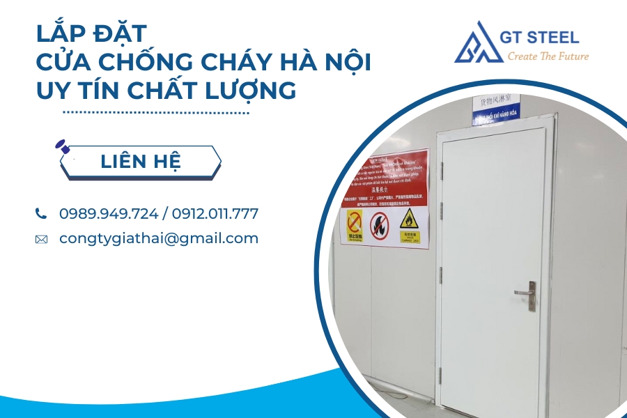 Lắp Đặt Cửa Chống Cháy Hà Nội Uy Tín Chất Lượng