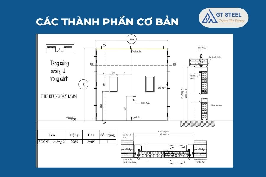 Mách Bạn Cách Xem Bản Vẽ Cửa Chống Cháy Đơn Giản