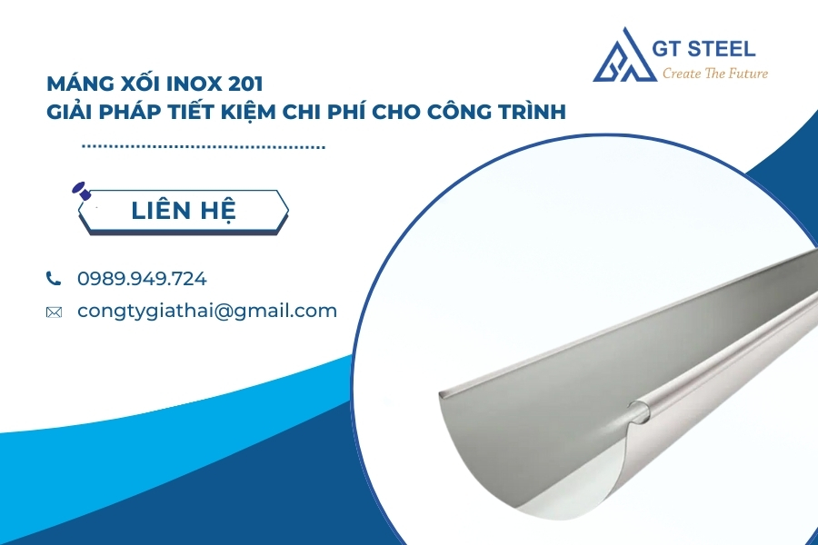 Máng Xối Inox 201 - Giải Pháp Tiết Kiệm Chi Phí Cho Công Trình