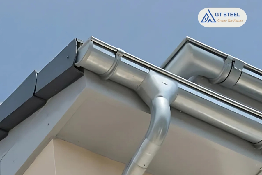 Máng Xối Inox Công Nghiệp Bền Vững Cho Công Trình