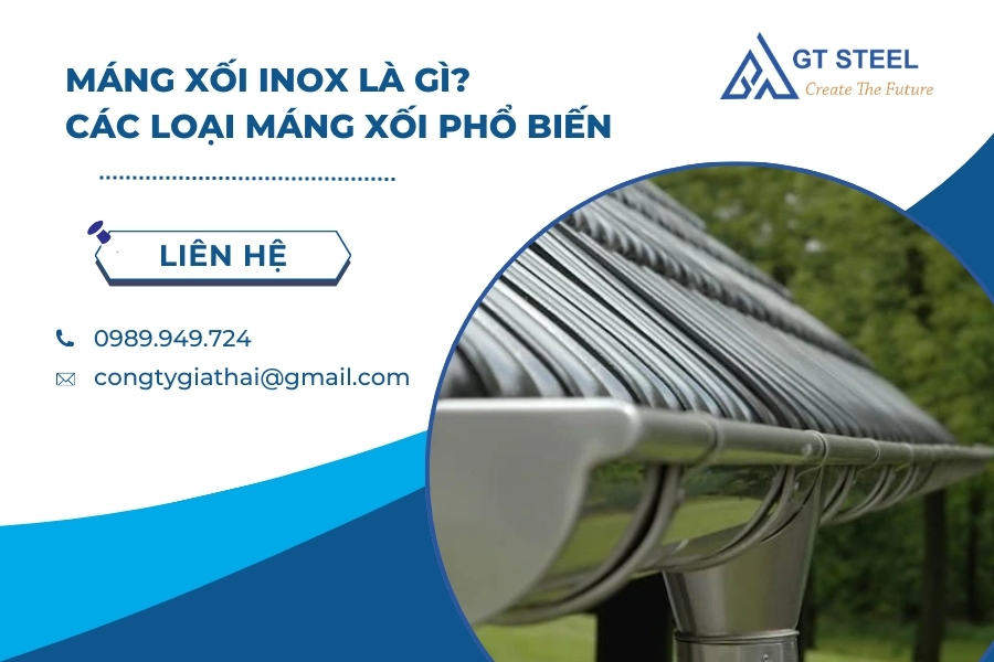 Máng Xối Inox Là Gì? Các Loại Máng Xối Phổ Biến Hiện Nay