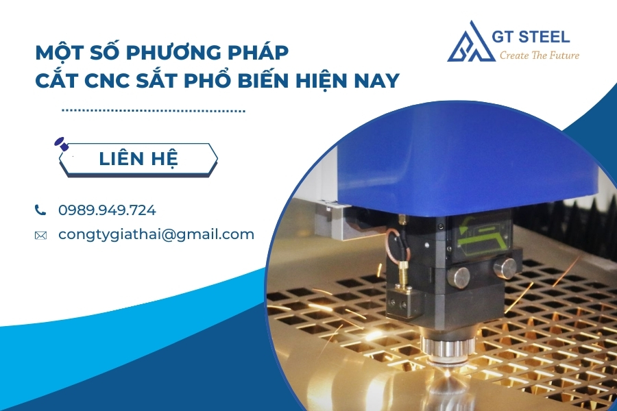 Một Số Phương Pháp Cắt CNC Sắt Phổ Biến Hiện Nay