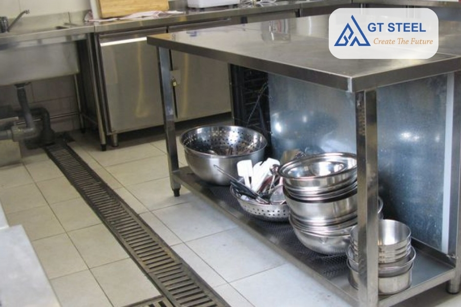 Mương Thoát Nước Inox – Giải Pháp Thoát Nước Cho Nhà Bếp