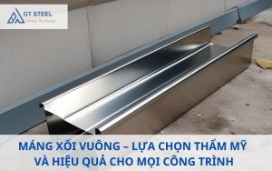 Máng xối vuông