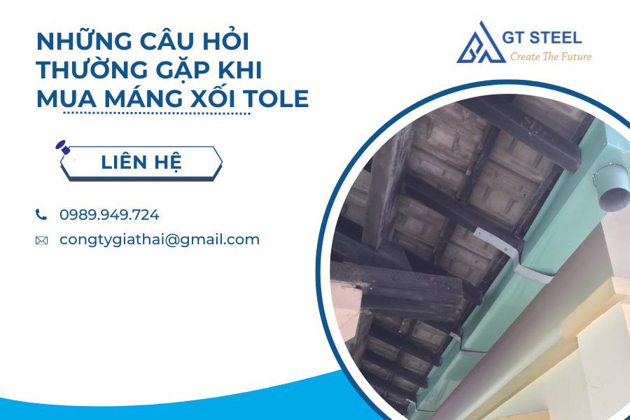 Những Câu Hỏi Thường Gặp Khi Mua Máng Xối Tole