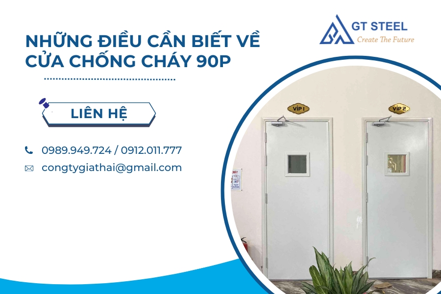 Những Điều Cần Biết Về Cửa Chống Cháy 90p