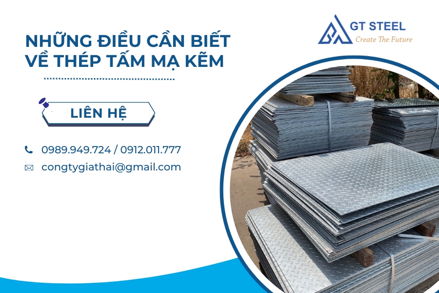 Những Điều Cần Biết Về Thép Tấm Mạ Kẽm