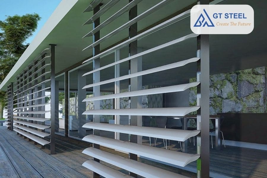 Quy Trình Sản Xuất Cửa Chớp Tôn Đạt Chuẩn Tại Gia Thái Steel