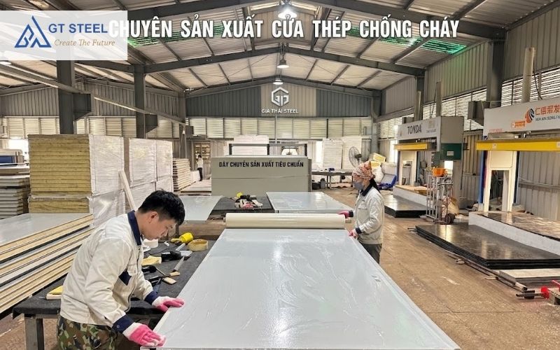 đơn vị sản xuất cửa thép chống cháy