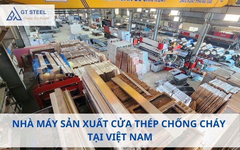 sản xuất cửa thép chống cháy