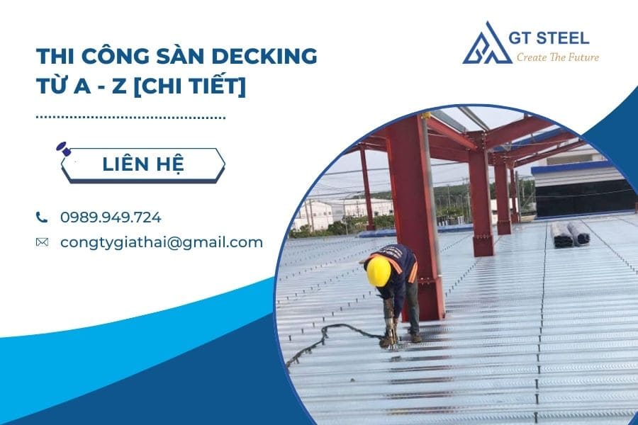 Thi Công Sàn Decking Từ A - Z [Chi Tiết]