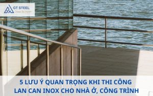 thi công lan can inox