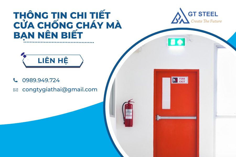 Thông Tin Chi Tiết Cửa Chống Cháy Mà Bạn Nên Biết