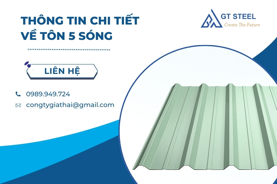 Thông Tin Chi Tiết Về Tôn 5 Sóng