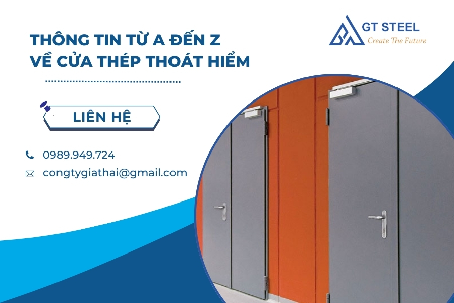 Thông Tin Từ A Đến Z Về Cửa Thép Thoát Hiểm