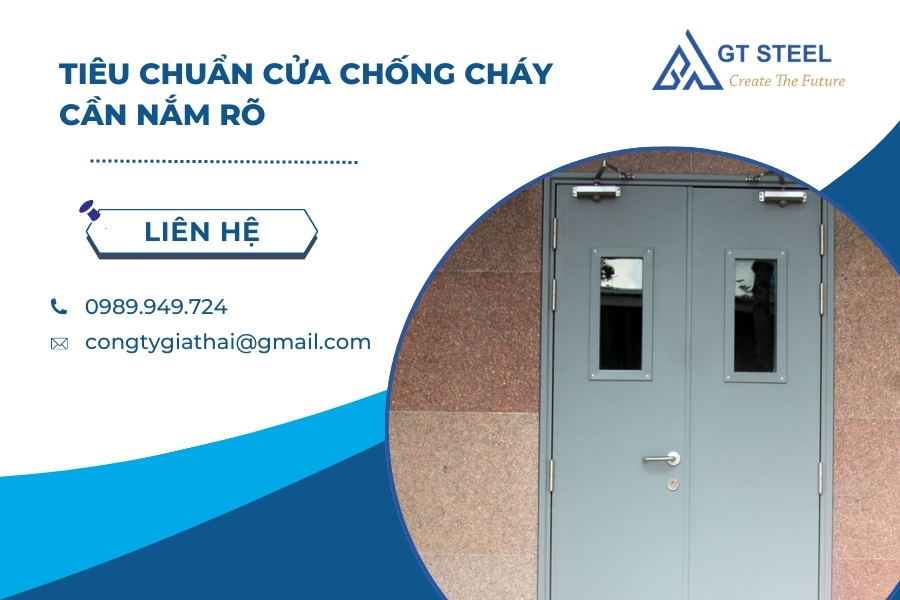 Tiêu Chuẩn Cửa Chống Cháy Cần Nắm Rõ