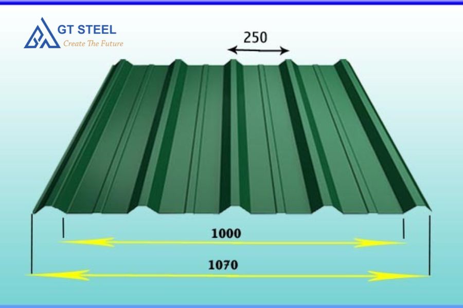 Tôn 5 sóng công nghiệp là hiện đang được ưa chuộng trong công nghiệp xây dựng. Gia Thái Steel sẽ tổng hợp tất cả những thông tin về tôn 5 sóng công nghiệp.