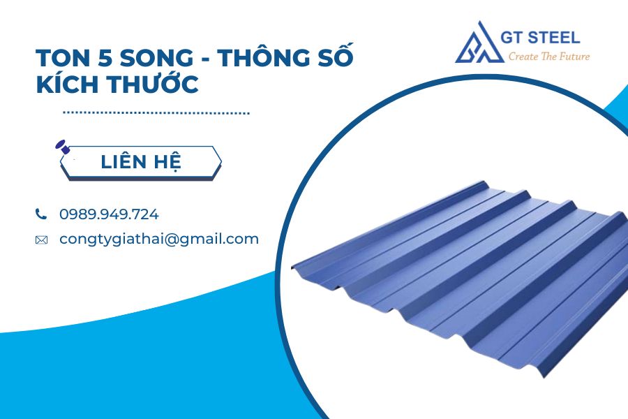 Ton 5 Song - Thông Số Kích Thước