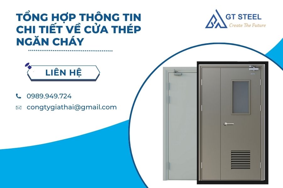 Tổng Hợp Thông Tin Chi Tiết Về Cửa Thép Ngăn Cháy