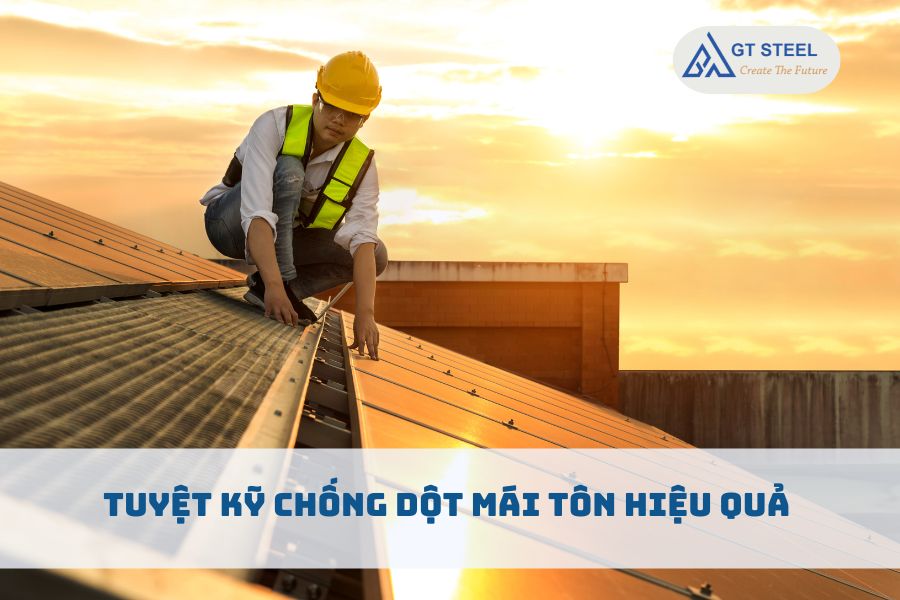 Tuyệt Kỹ Chống Dột Mái Tôn Hiệu Quả