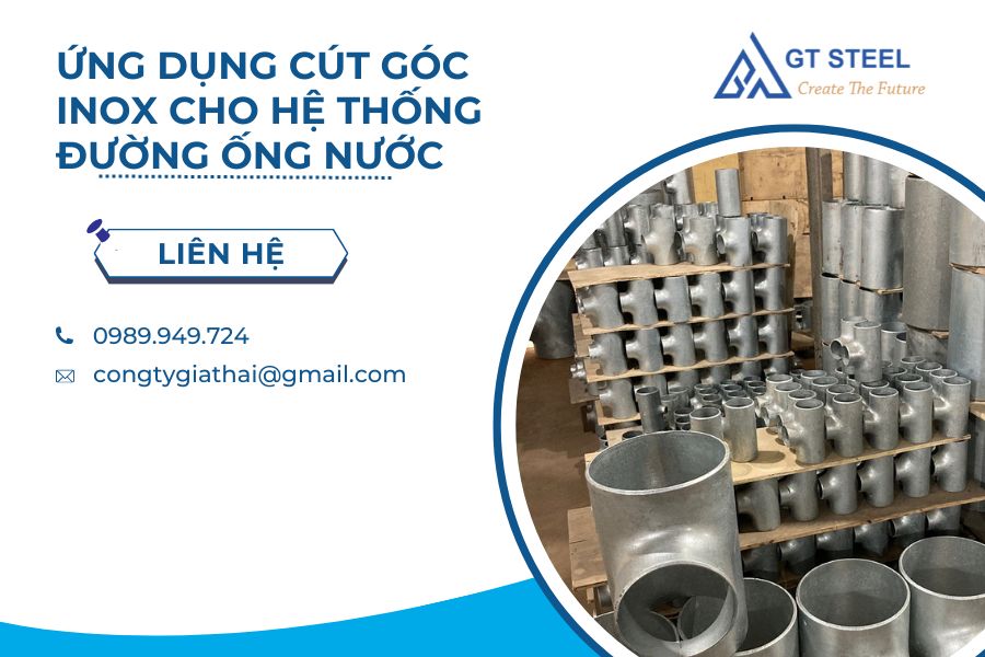 Ứng Dụng Cút Góc Inox Cho Hệ Thống Đường Ống Nước