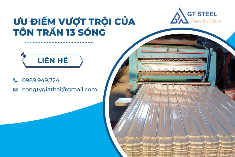 Ưu Điểm Vượt Trội Của Tôn Trần 13 Sóng