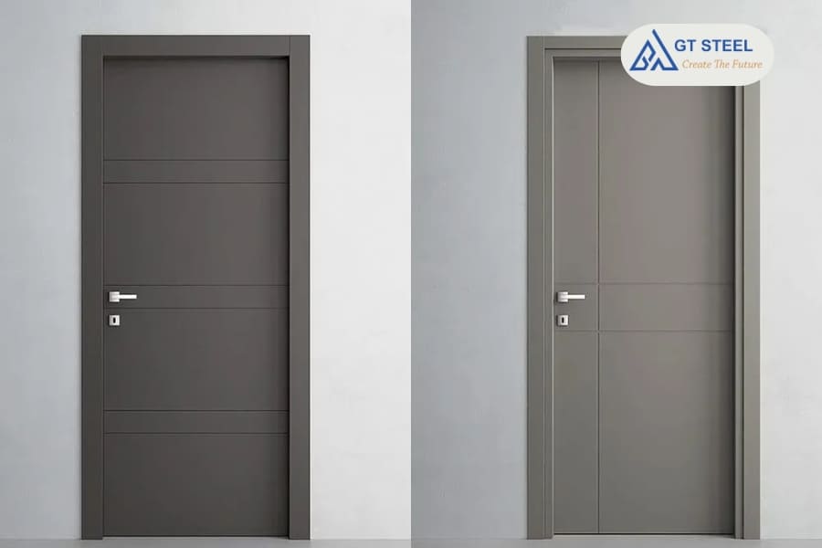 báo giá cửa thép vân gỗ